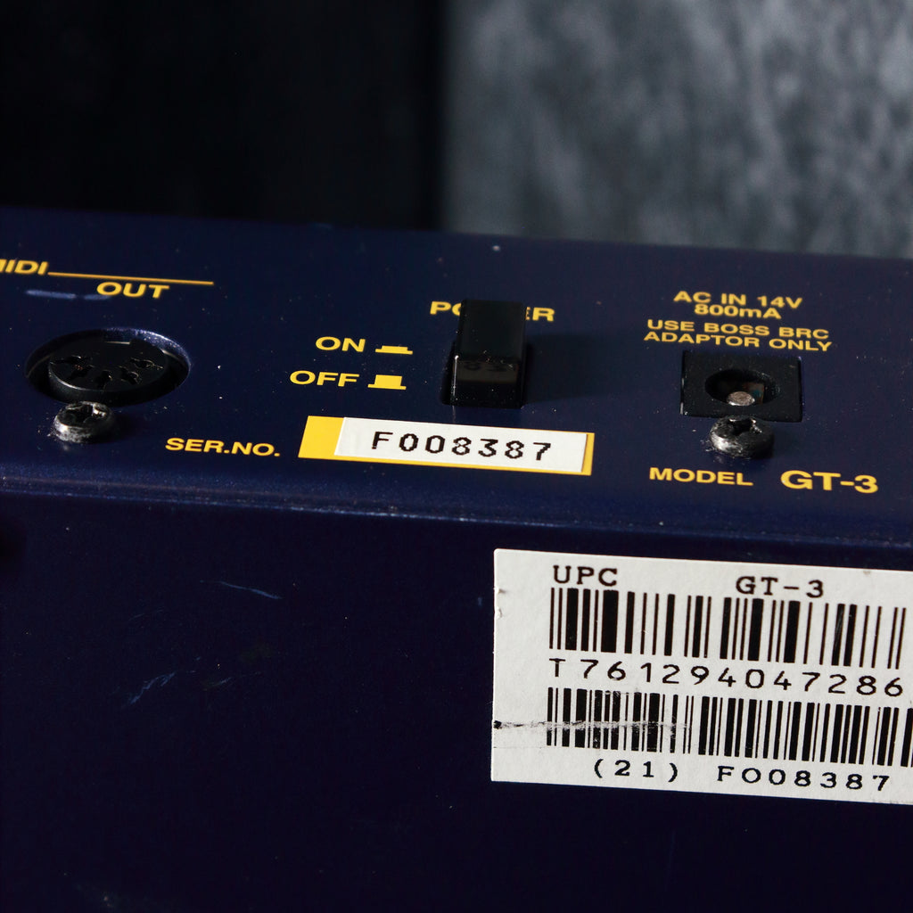 Boss GT-3 Guitar Effects Processor