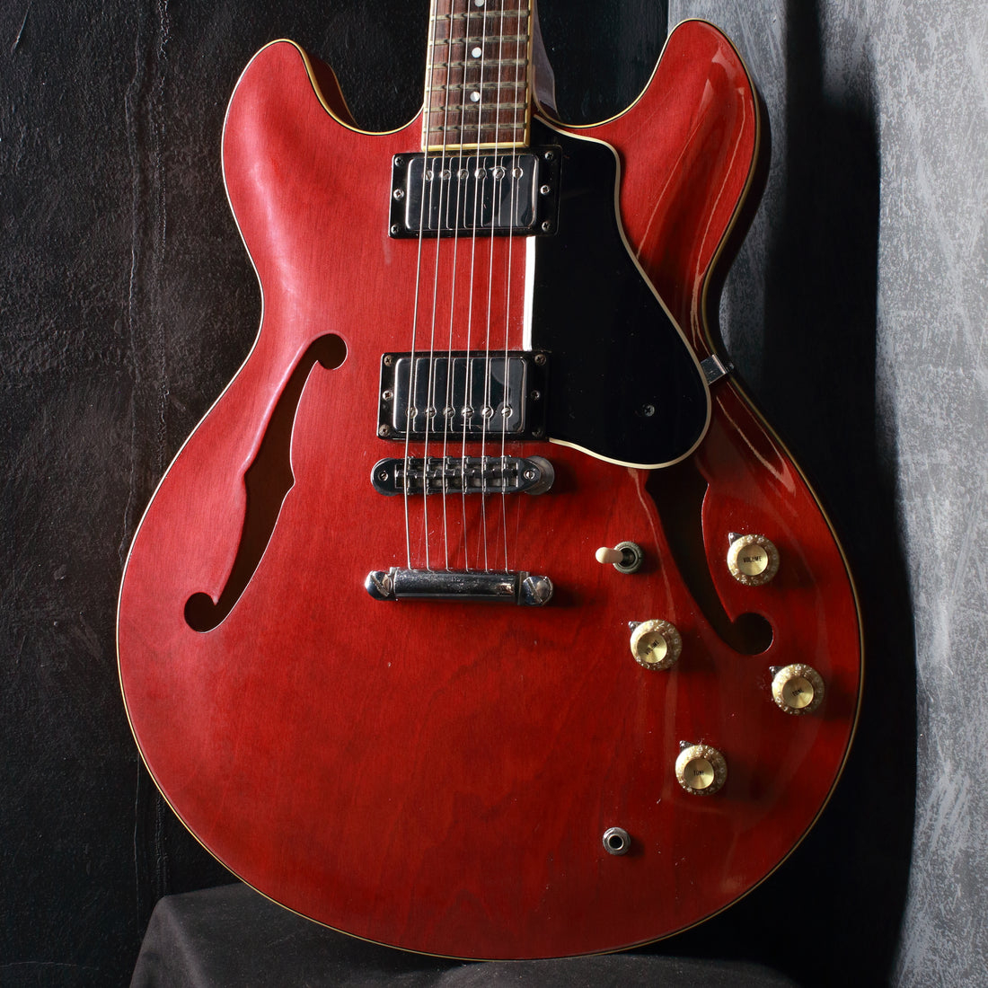 Yamaha SA700 Super Axe Persimmon Red 1982