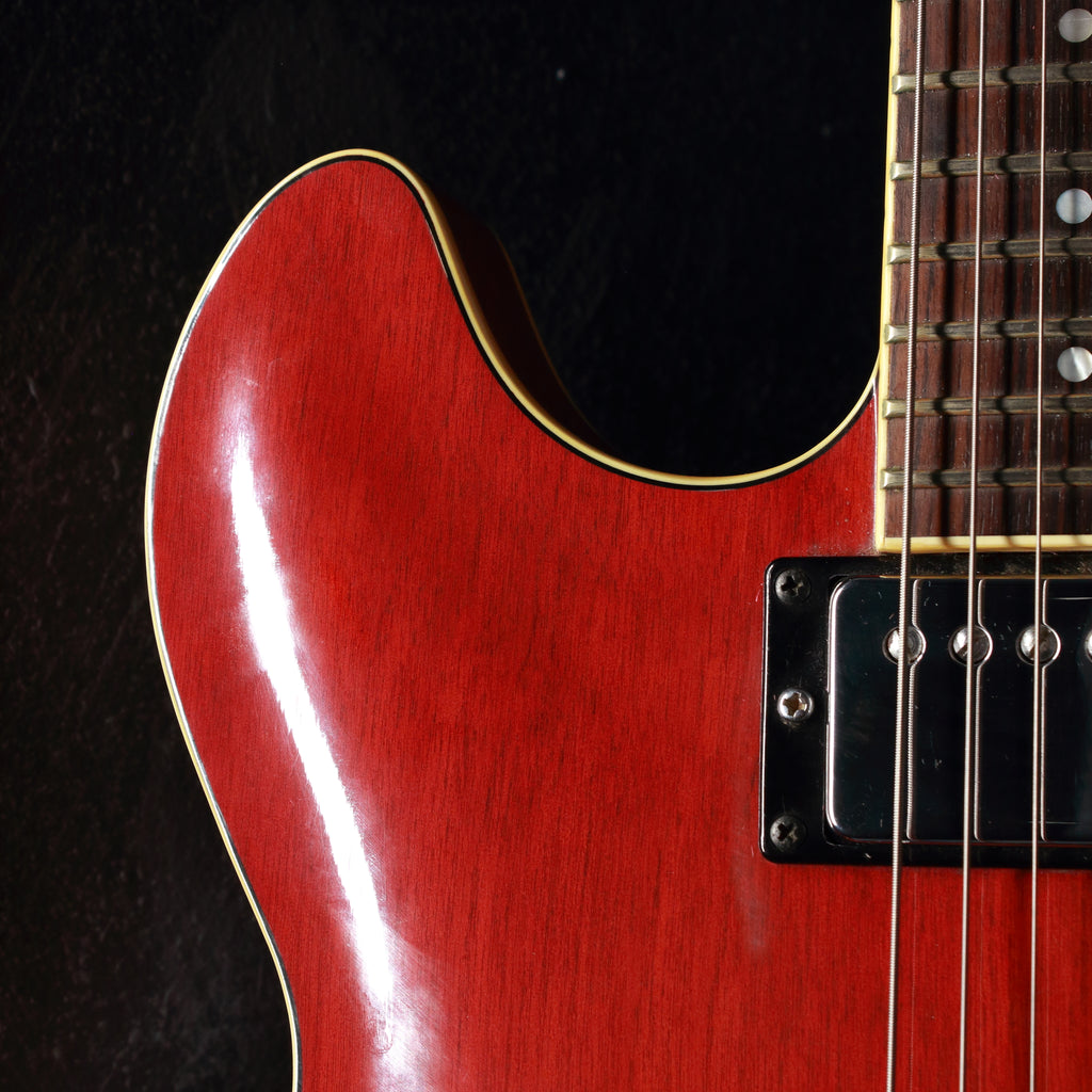 Yamaha SA700 Super Axe Persimmon Red 1982