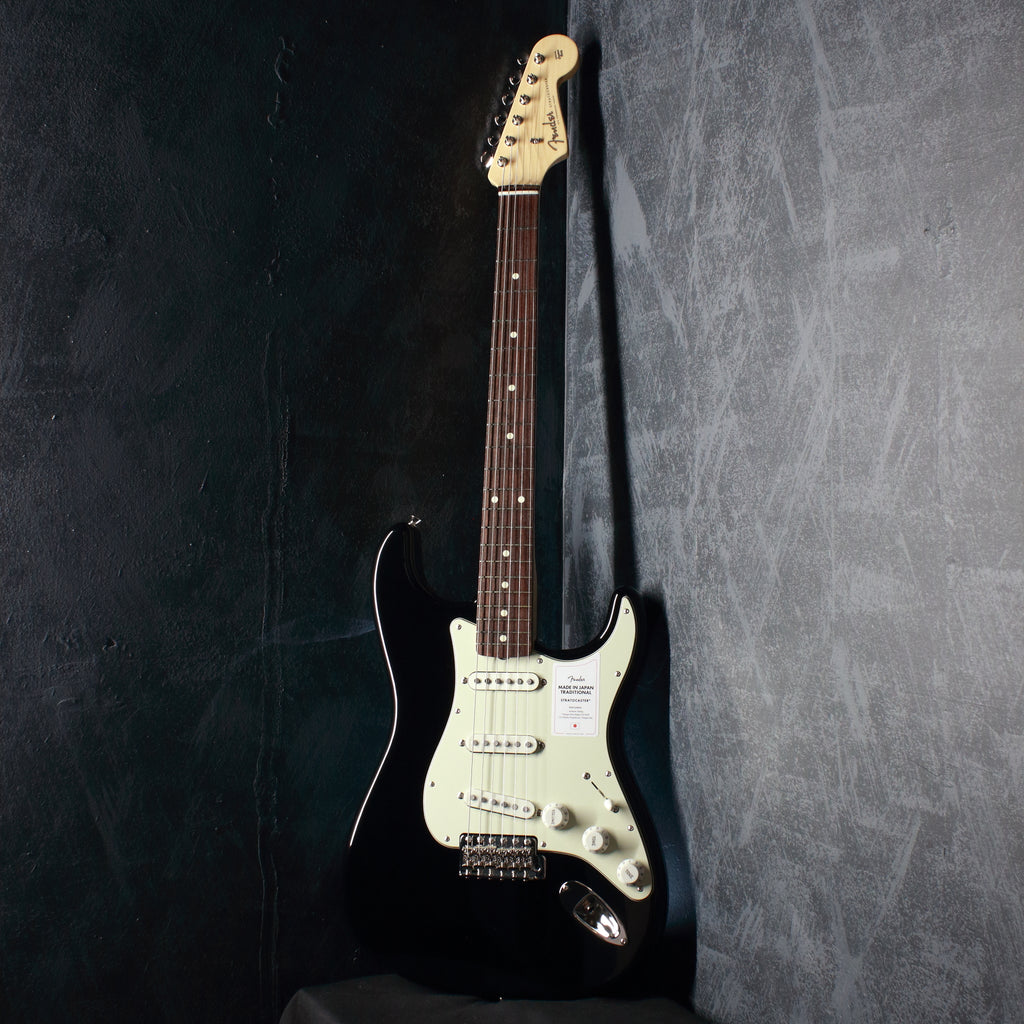 Fender Made In Japan Traditional '60s Stratocaster Black 2022