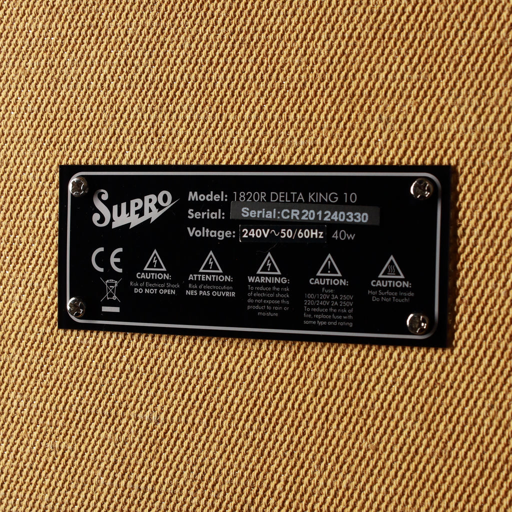 Supro DK10 Delta King 10 1x10" 5w Guitar Combo Amp
