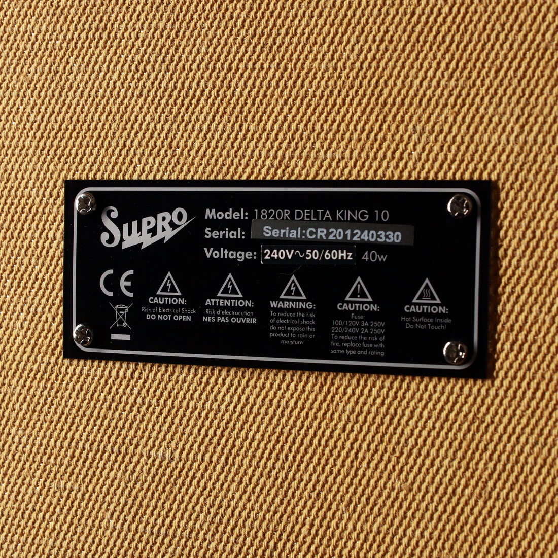 Supro DK10 Delta King 10 1x10" 5w Guitar Combo Amp