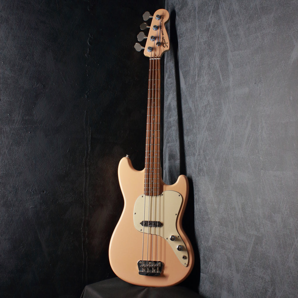 Squier Vista Series Musicmaster Bass Shell Pink 1997