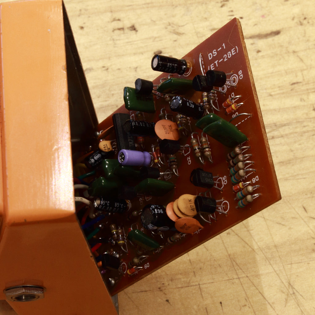 Boss DS–1 Distortion Pedal Japan 1980 Long Dash/Silver Screw