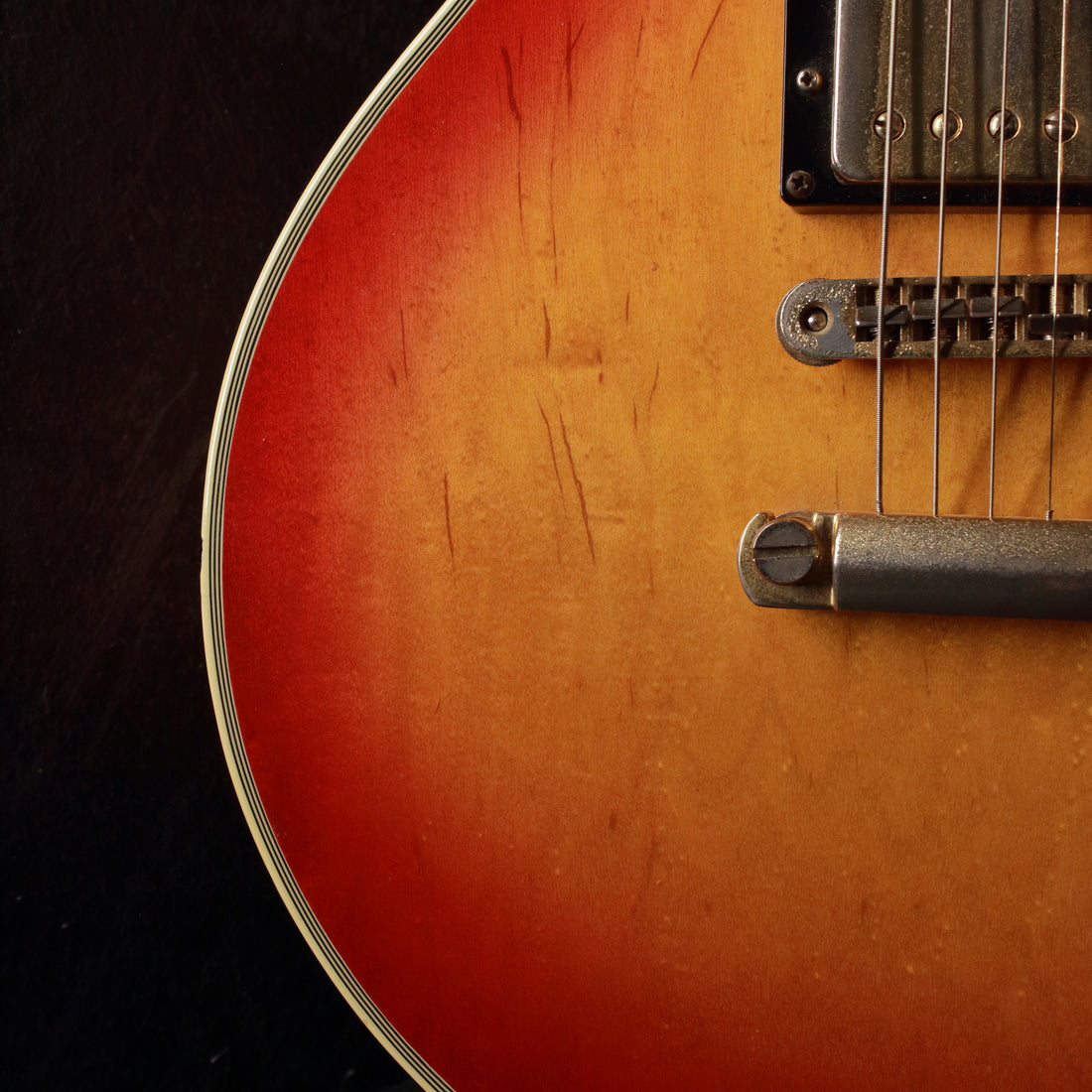 Aria Pro II LC-500 Cherry Sunburst 1979