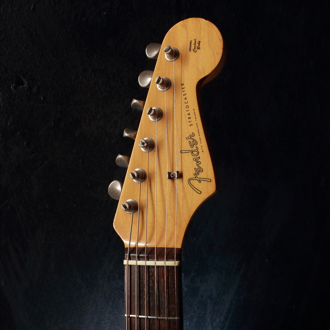 Fender Japan '62 Stratocaster ST62-55 Rebel Yellow 1986