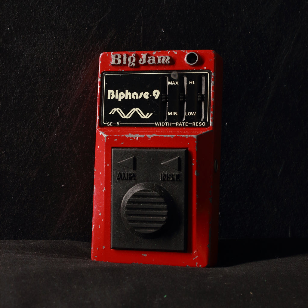 Multivox Big Jam SE-9 Biphase 9 Phaser Pedal 1979