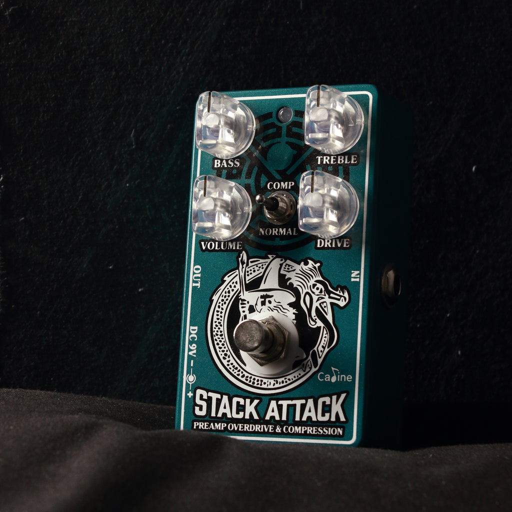 Cadine CP-509 Stack Attack Overdrive/Compressor Pedal