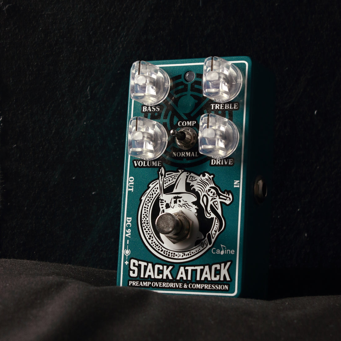 Cadine CP-509 Stack Attack Overdrive/Compressor Pedal