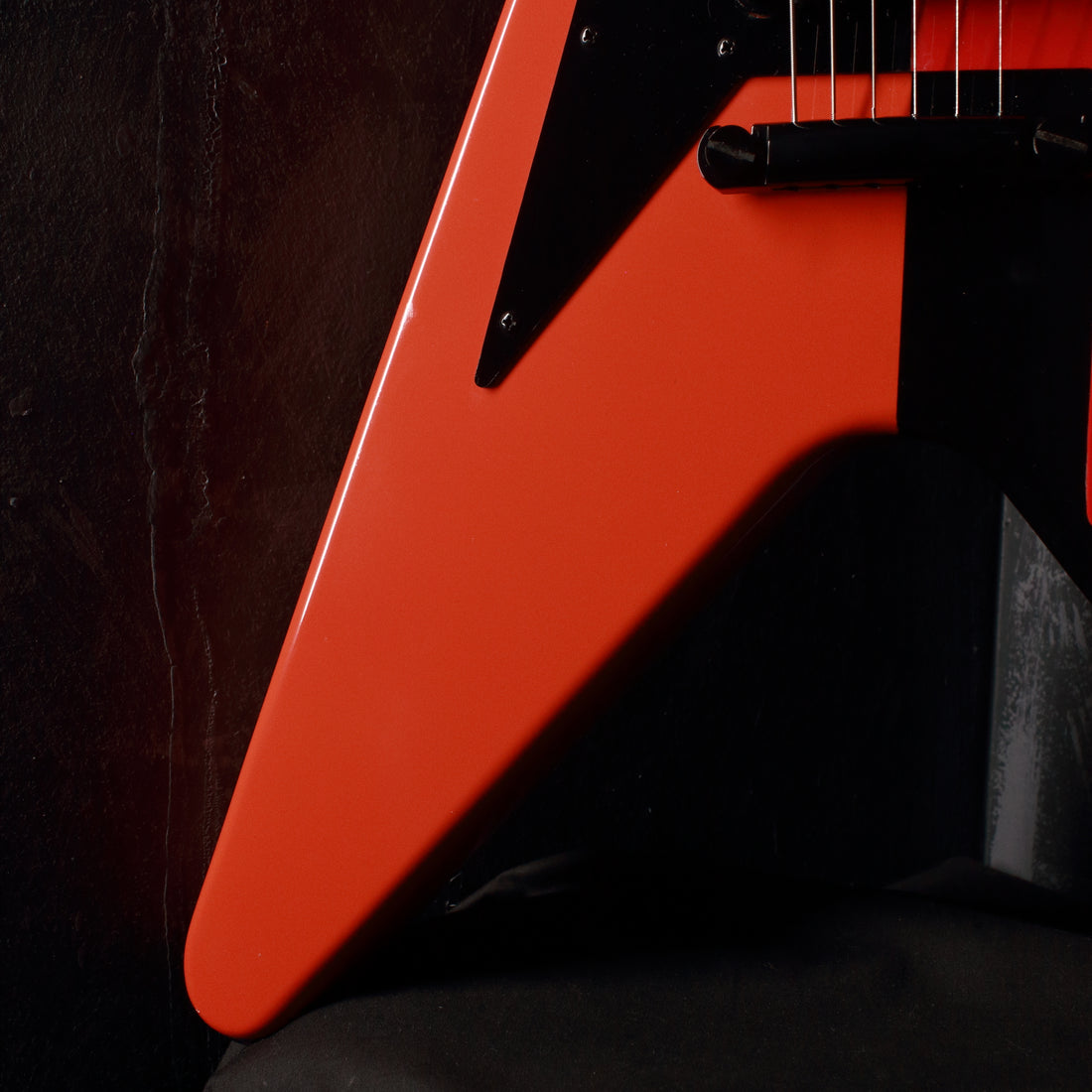 Epiphone Flying V Red/Black Harlequin 1999