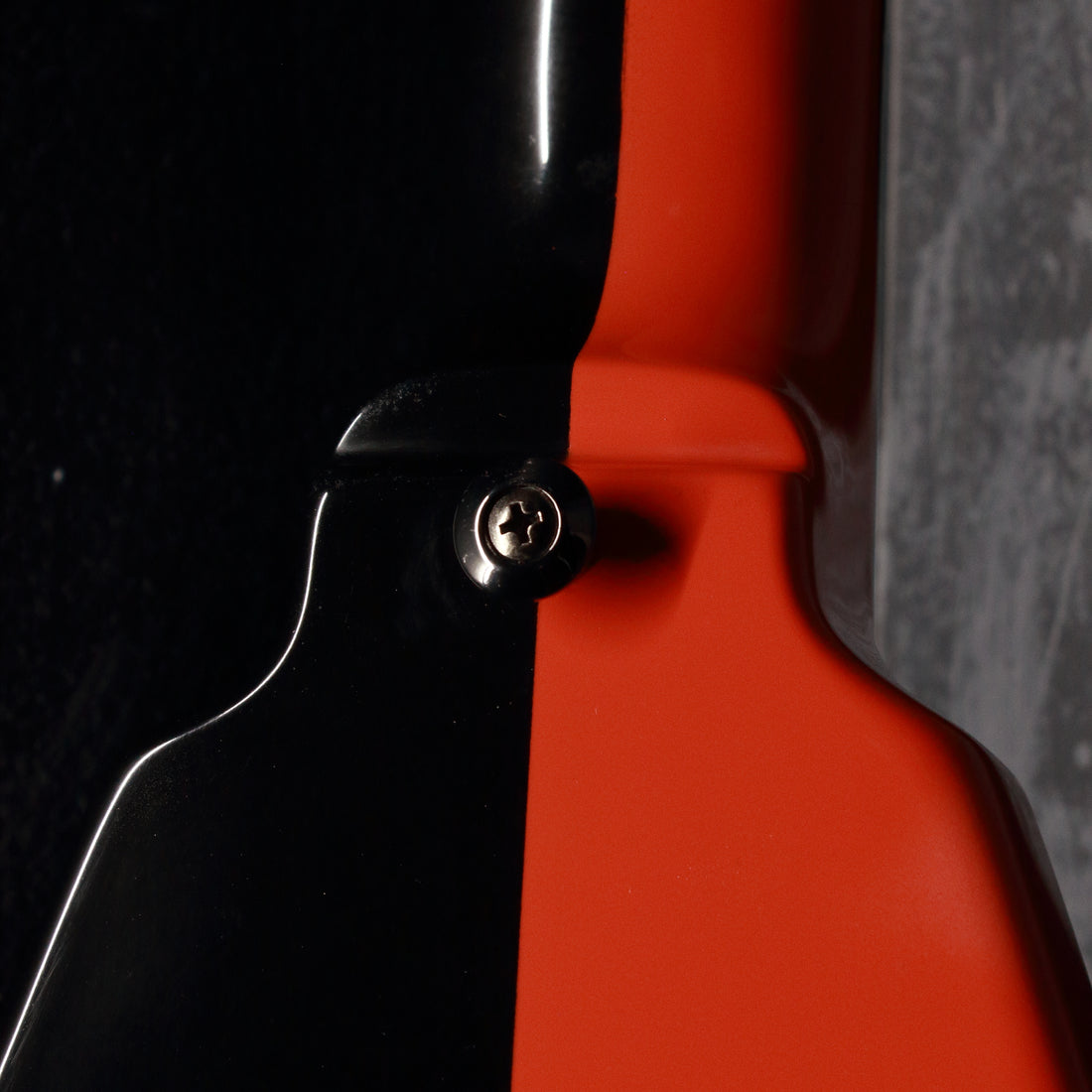 Epiphone Flying V Red/Black Harlequin 1999