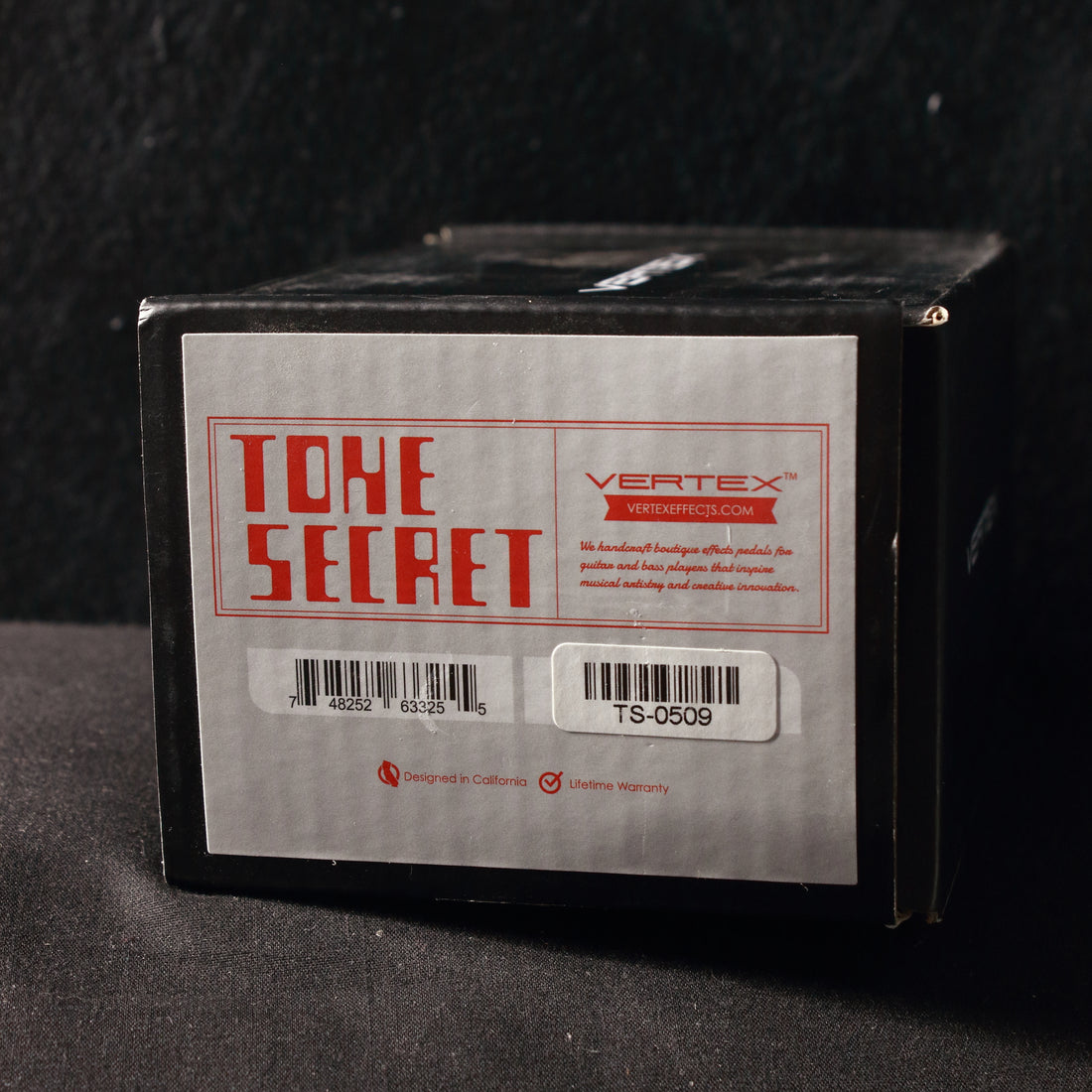 Vertex Tone Secret Overdrive Pedal