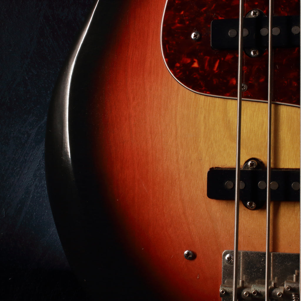 Greco JB500S Electric Bass Sunburst 1974