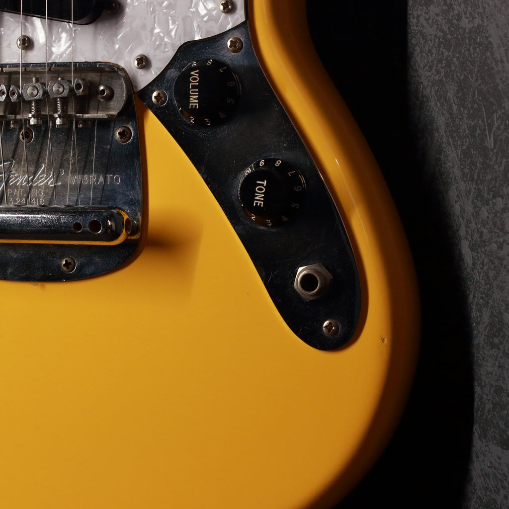 Fender Mustang Rebel Yellow 1978