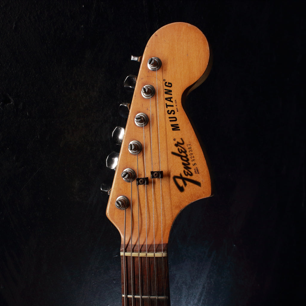 Fender Mustang Rebel Yellow 1978