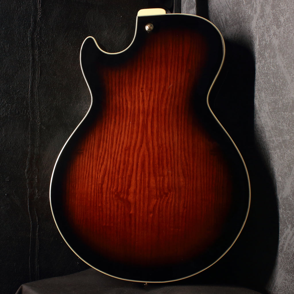 Ibanez AG95QA Dark Brown Sunburst 2019