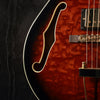 Ibanez AG95QA Dark Brown Sunburst 2019