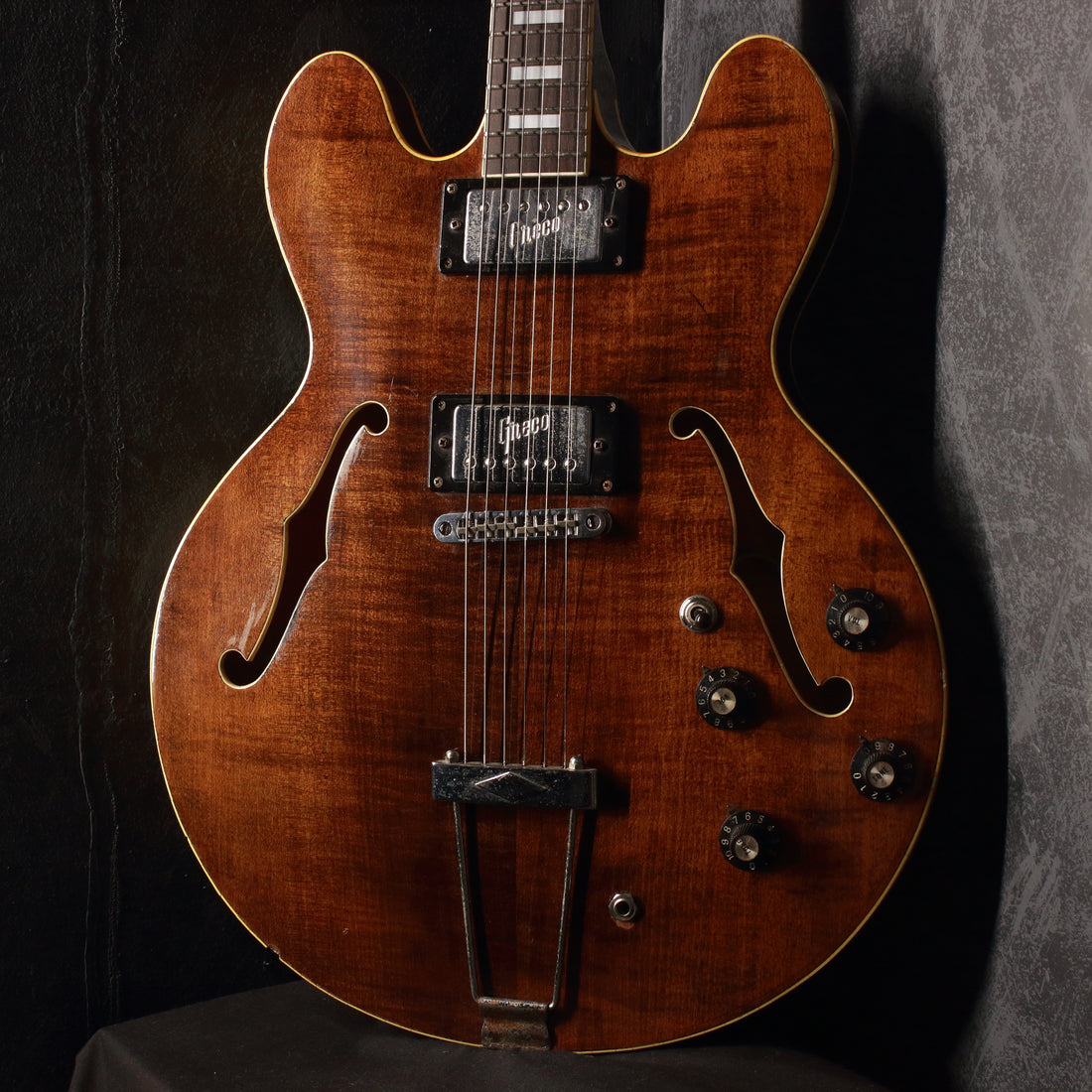 Greco SA550 Hollow Body Walnut 1975