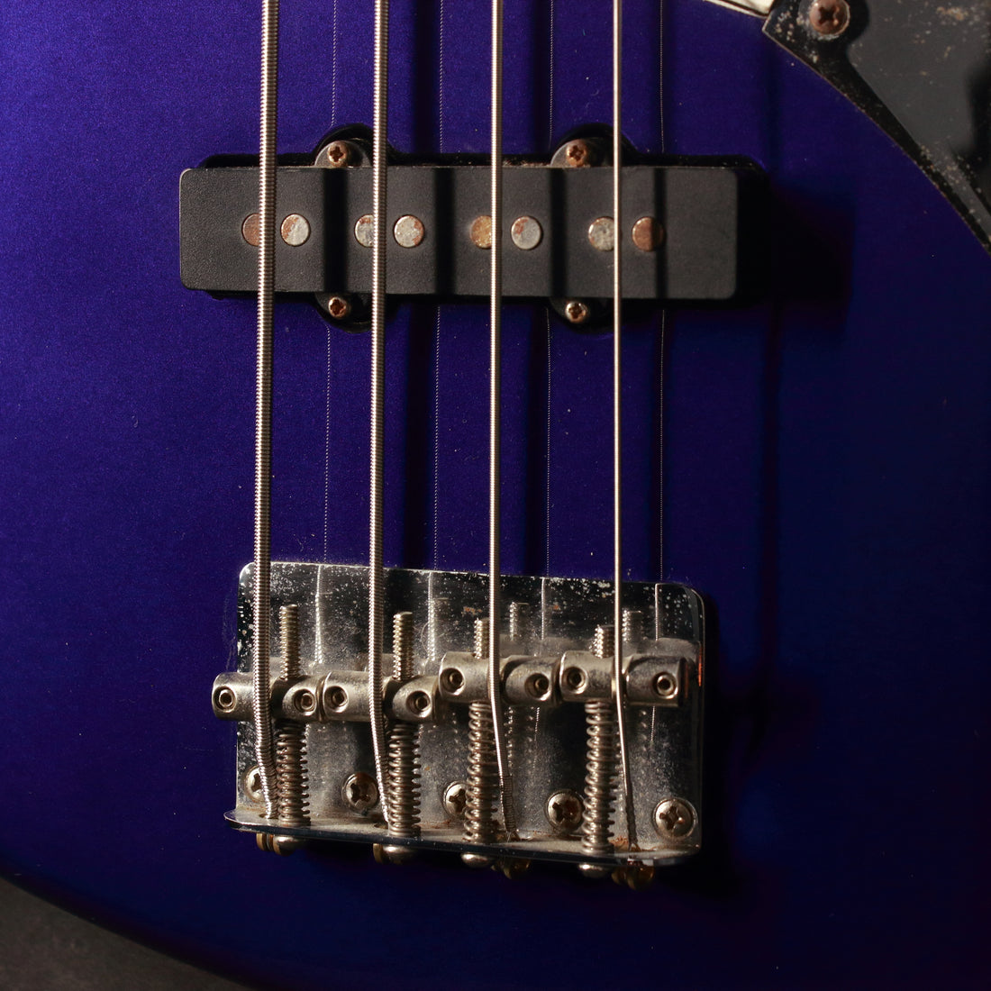 Fender Standard Jazz Bass Indigo Metallic 2000