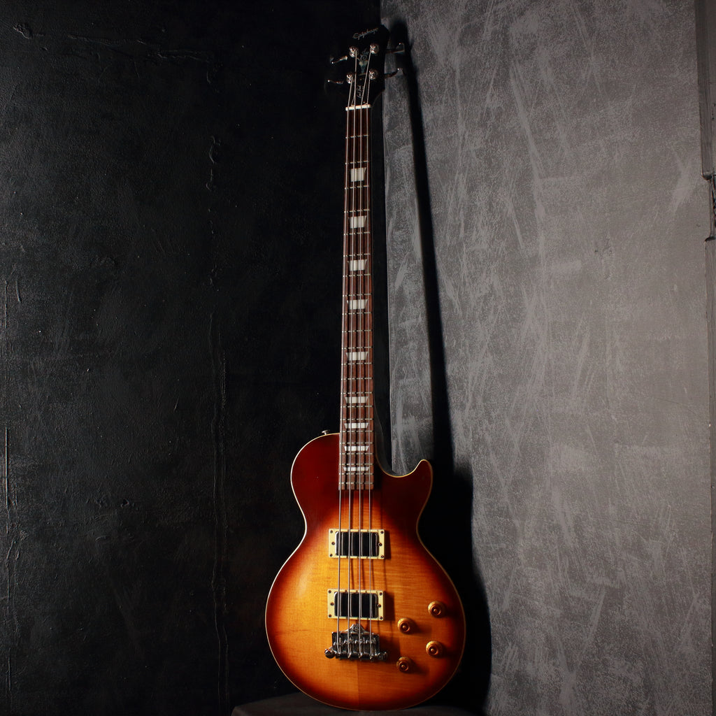 Epiphone Les Paul Deluxe Bass Tobacco Sunburst 1997