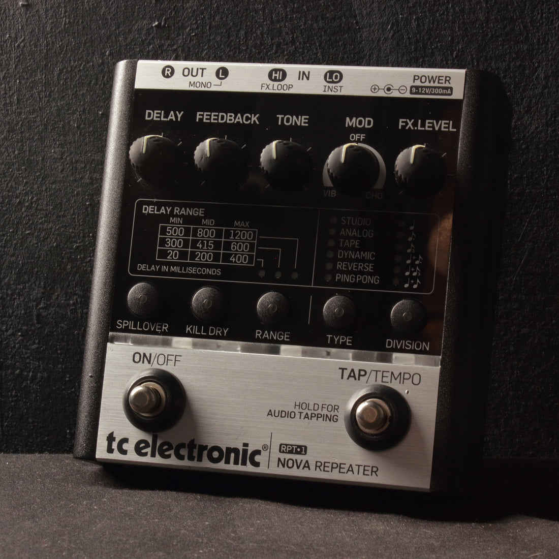 TC Electronic RPT-1 Nova Repeater Delay Pedal