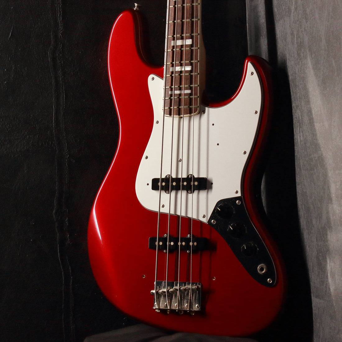 Fender Japan '75 Jazz Bass JB75 Candy Apple Red 2008