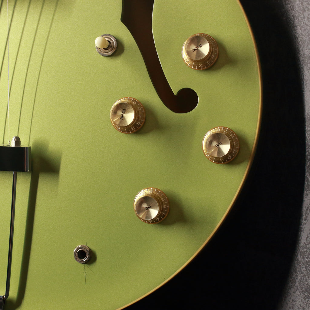 Cool Z ZSA-RV Semi-Hollow Lime Green 2013