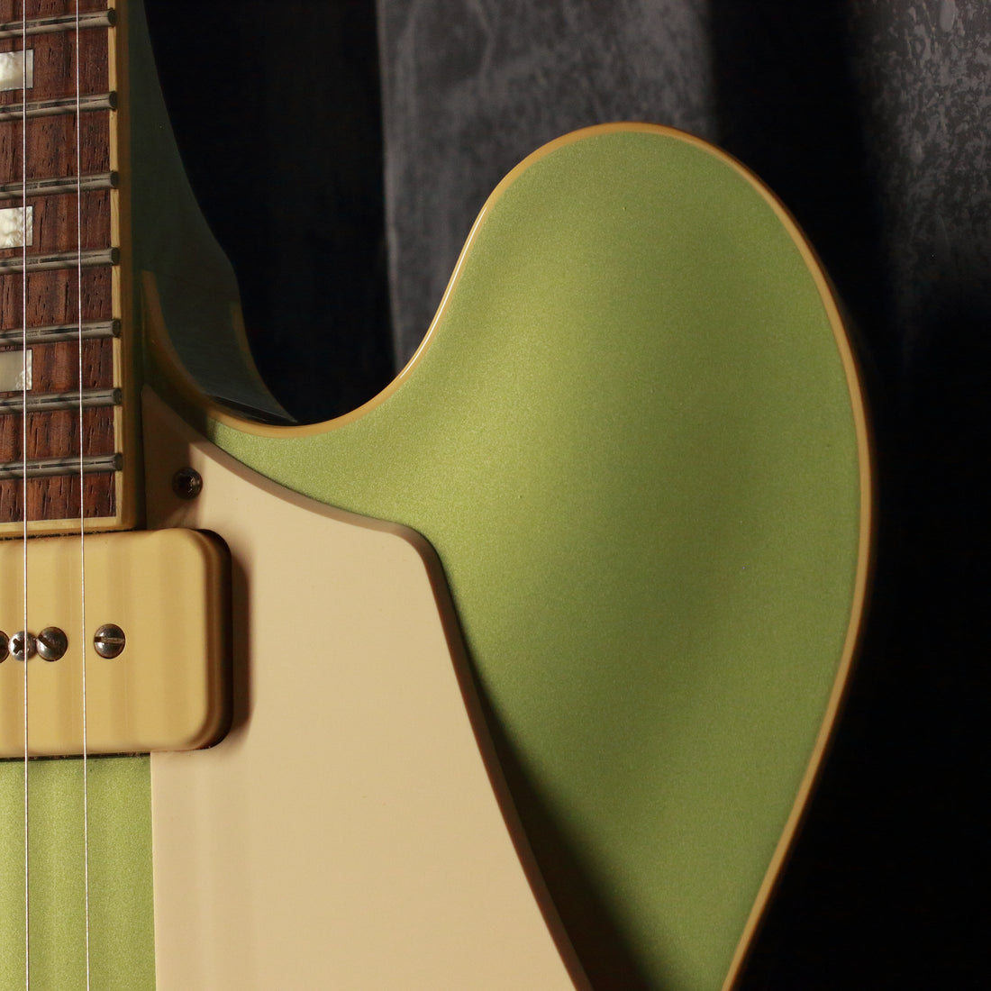 Cool Z ZSA-RV Semi-Hollow Lime Green 2013