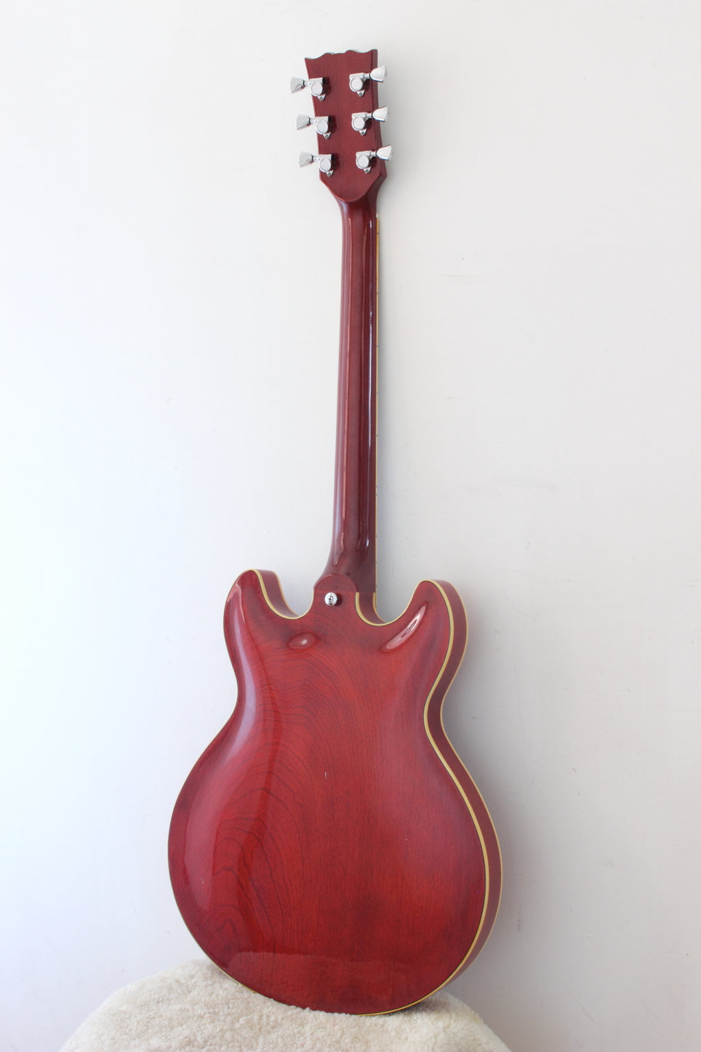 Yamaha SA1000 Super Axe Semi-Hollow Persimmon Red 1979