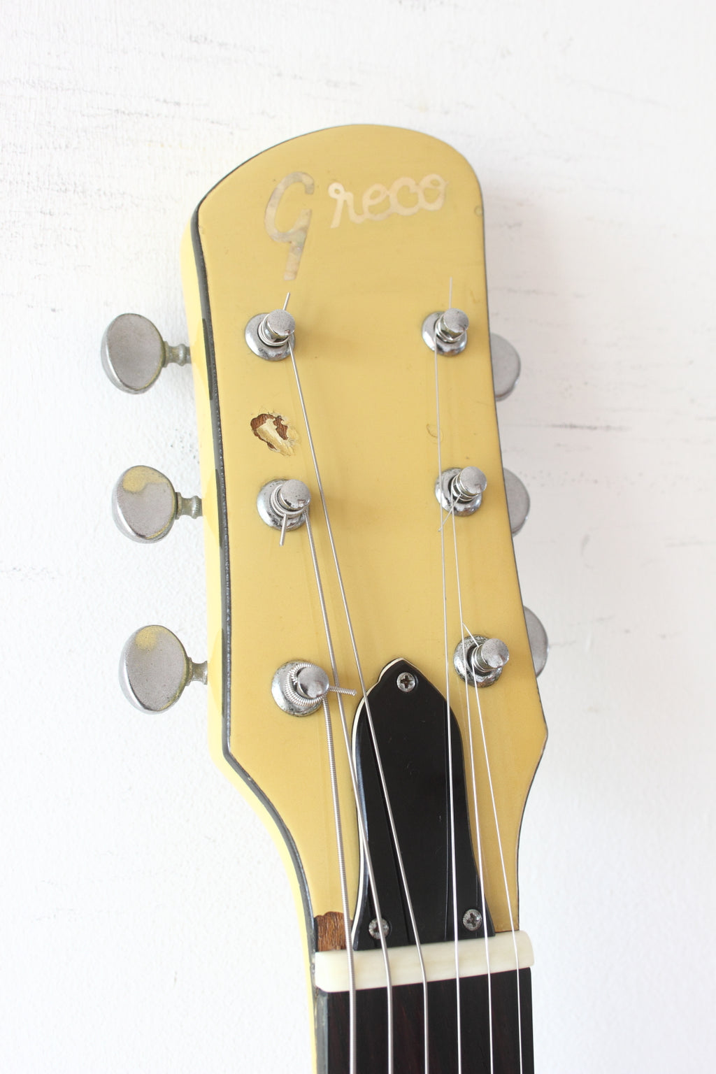 Greco KF-190 Hollow Body Yellow 1960s