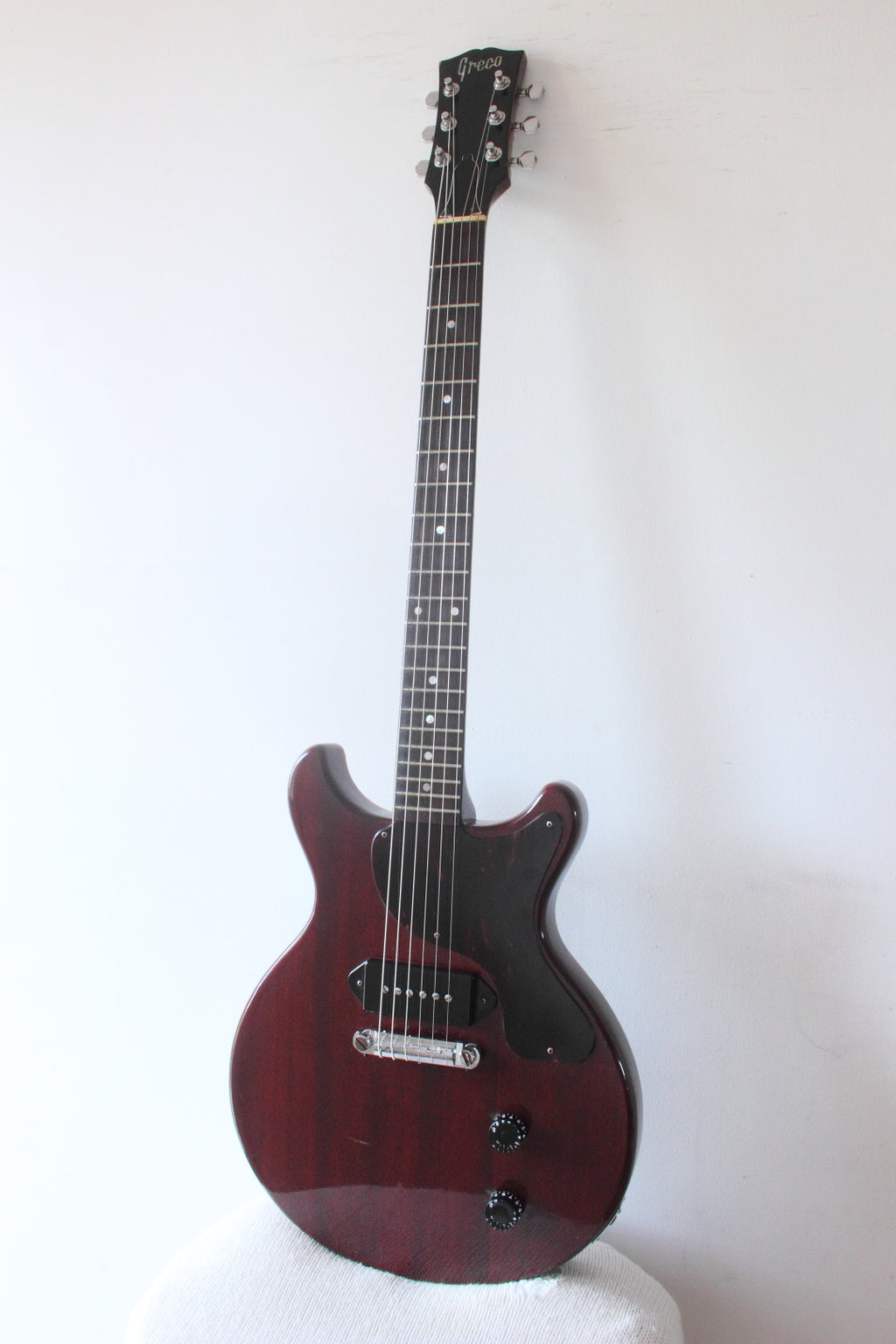 Greco TV-500 LP Junior Style Wine Red 1975