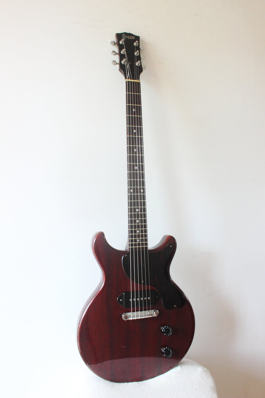 Greco TV-500 LP Junior Style Wine Red 1975