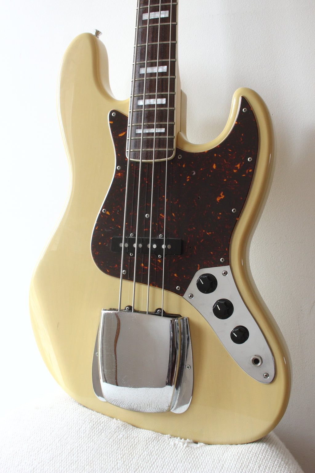 Fender Japan '75 Reissue Jazz Bass JB75-90US US Blonde 2004-05