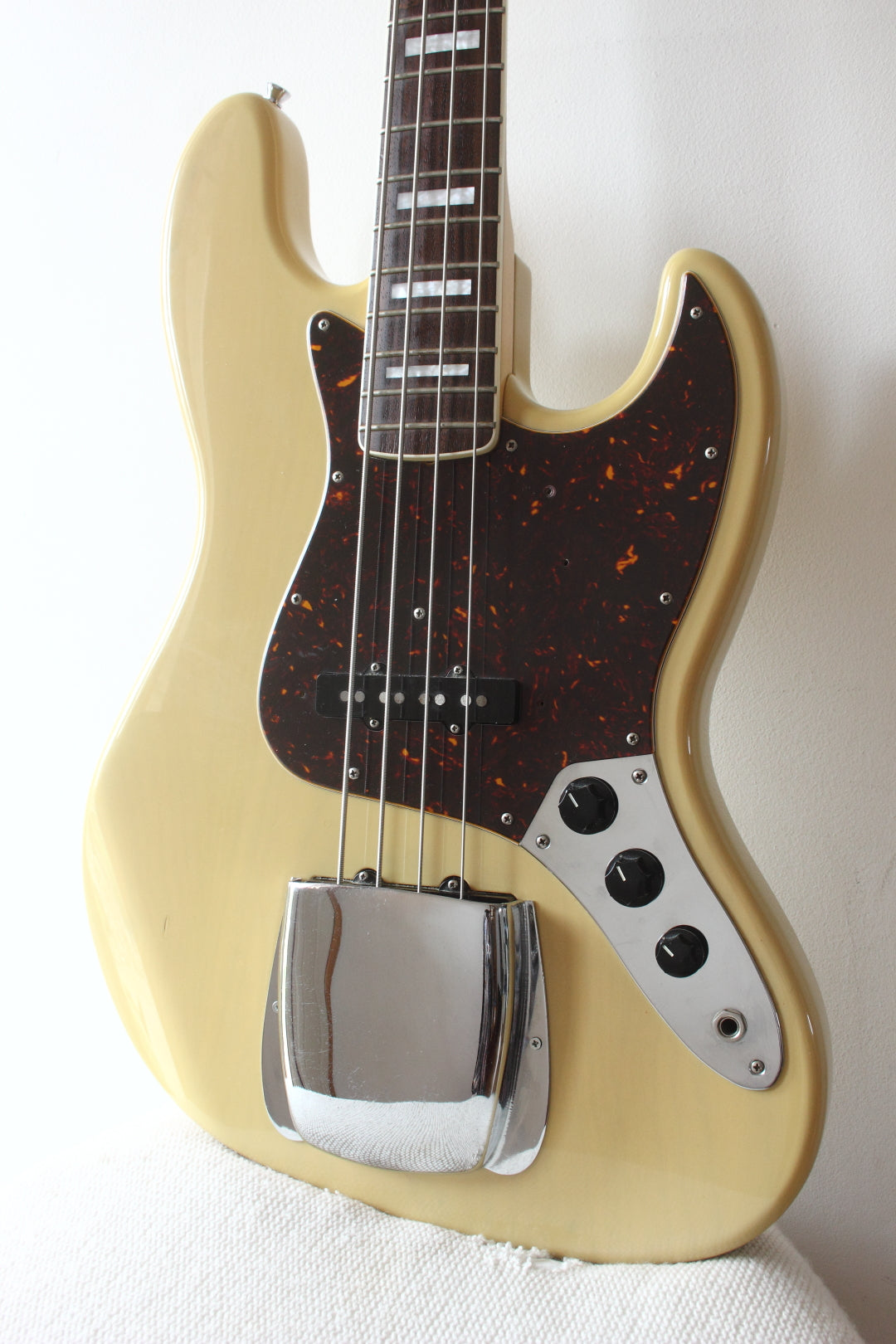 Fender Japan '75 Reissue Jazz Bass JB75-90US US Blonde 2004-05