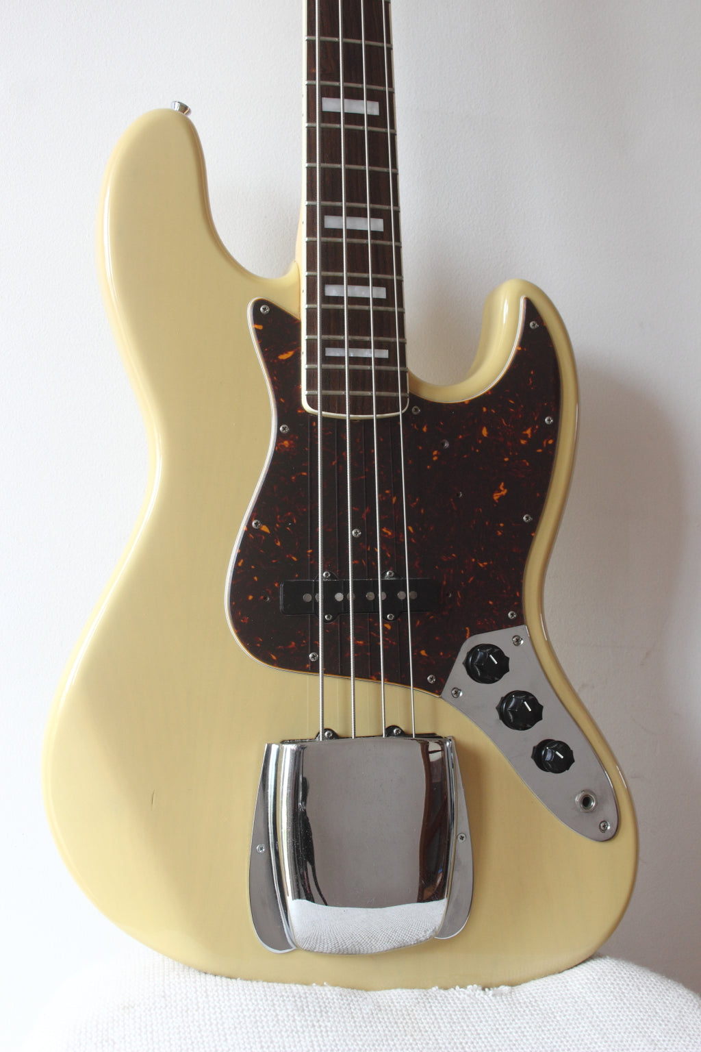 Fender Japan '75 Reissue Jazz Bass JB75-90US US Blonde 2004-05