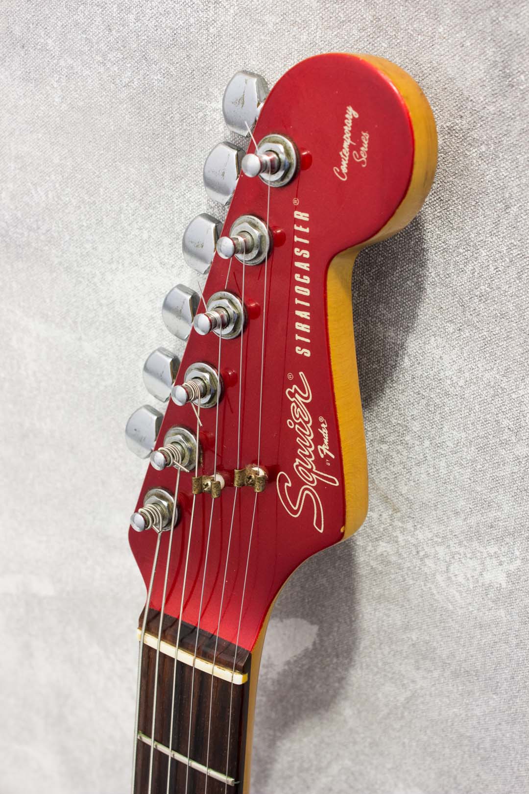 Squier Japan Contemporary Series Stratocaster ST551 Candy Apple Red SQ Serial 1983