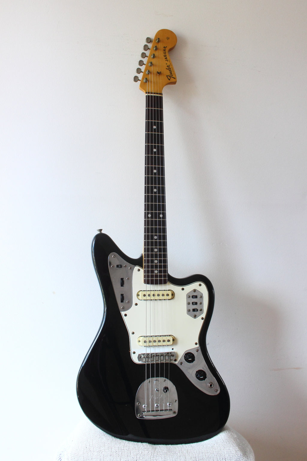 Fender '66 Reissue Jaguar Black 1997-00