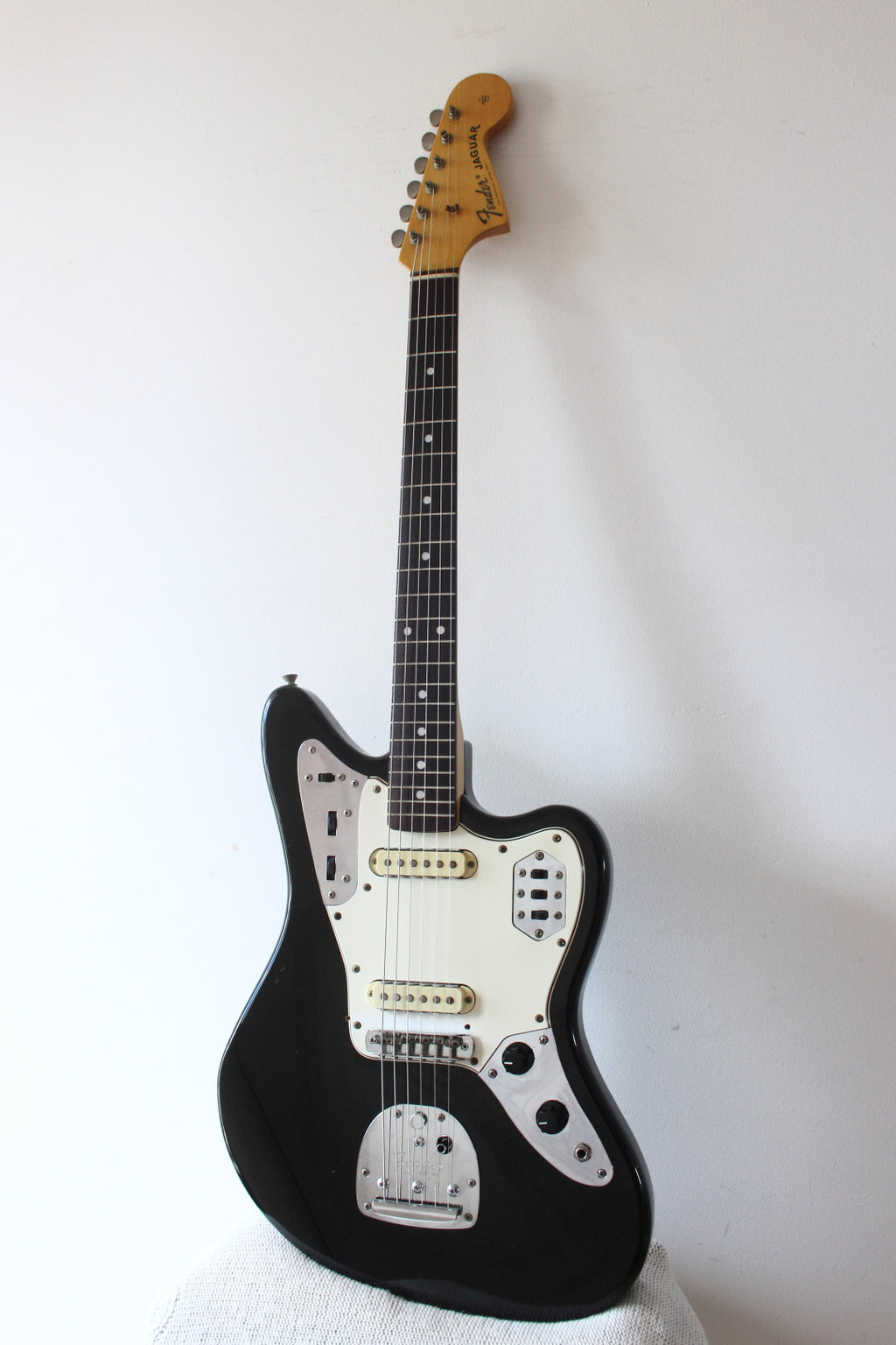 Fender '66 Reissue Jaguar Black 1997-00