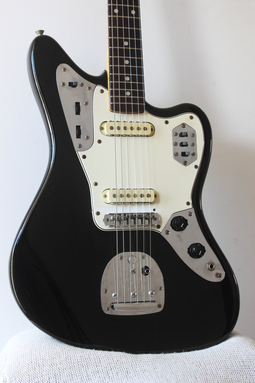 Fender '66 Reissue Jaguar Black 1997-00