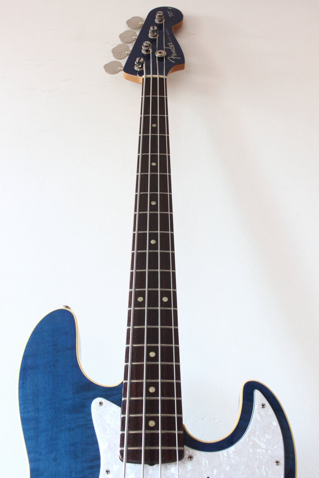 Fender Aerodyne Jazz Bass Dimarzio Collection AJB-110DMC Flame Blue 2006-08