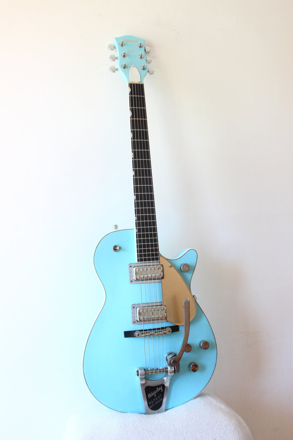 Gretsch Terada Custom Studio 5128 Duo Jet Light Blue 1995