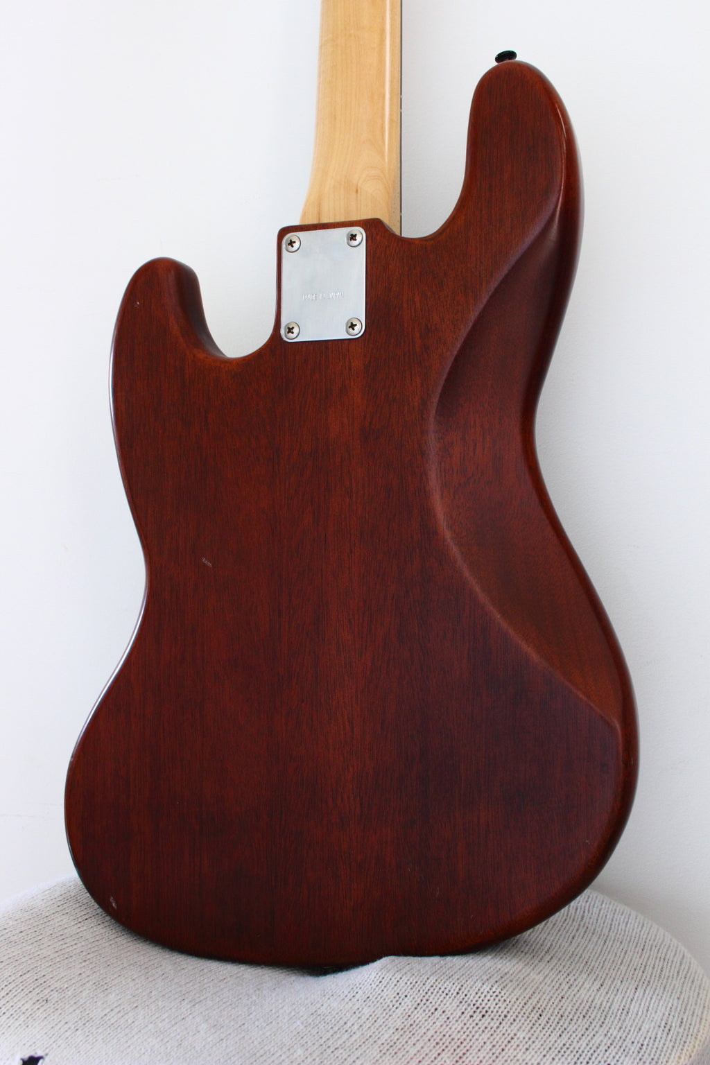 Cimar Jazz Bass Natural Mahogany 1982