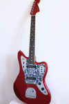 Used Fender Jaguar '66 Reissue Candy Apple Red Black Guard