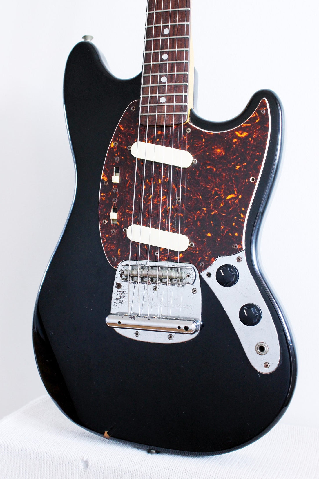 Used Fender Mustang '69 Reissue Black 1984-87