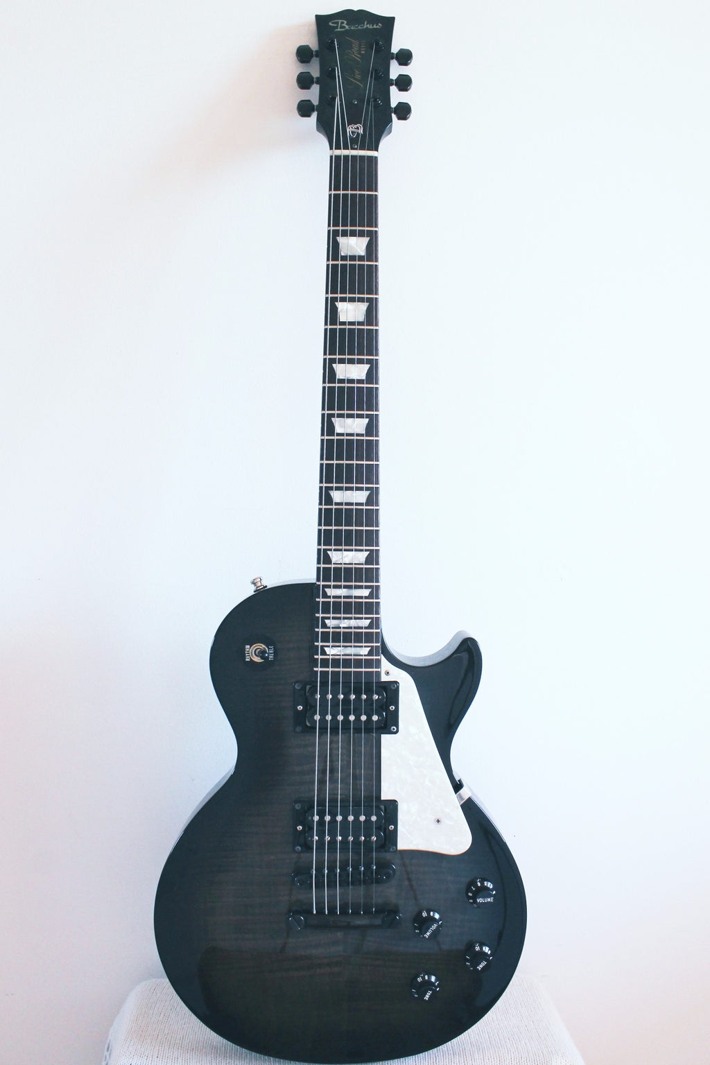 Used Bacchus Les Paul Joe Perry Signature Black Burst