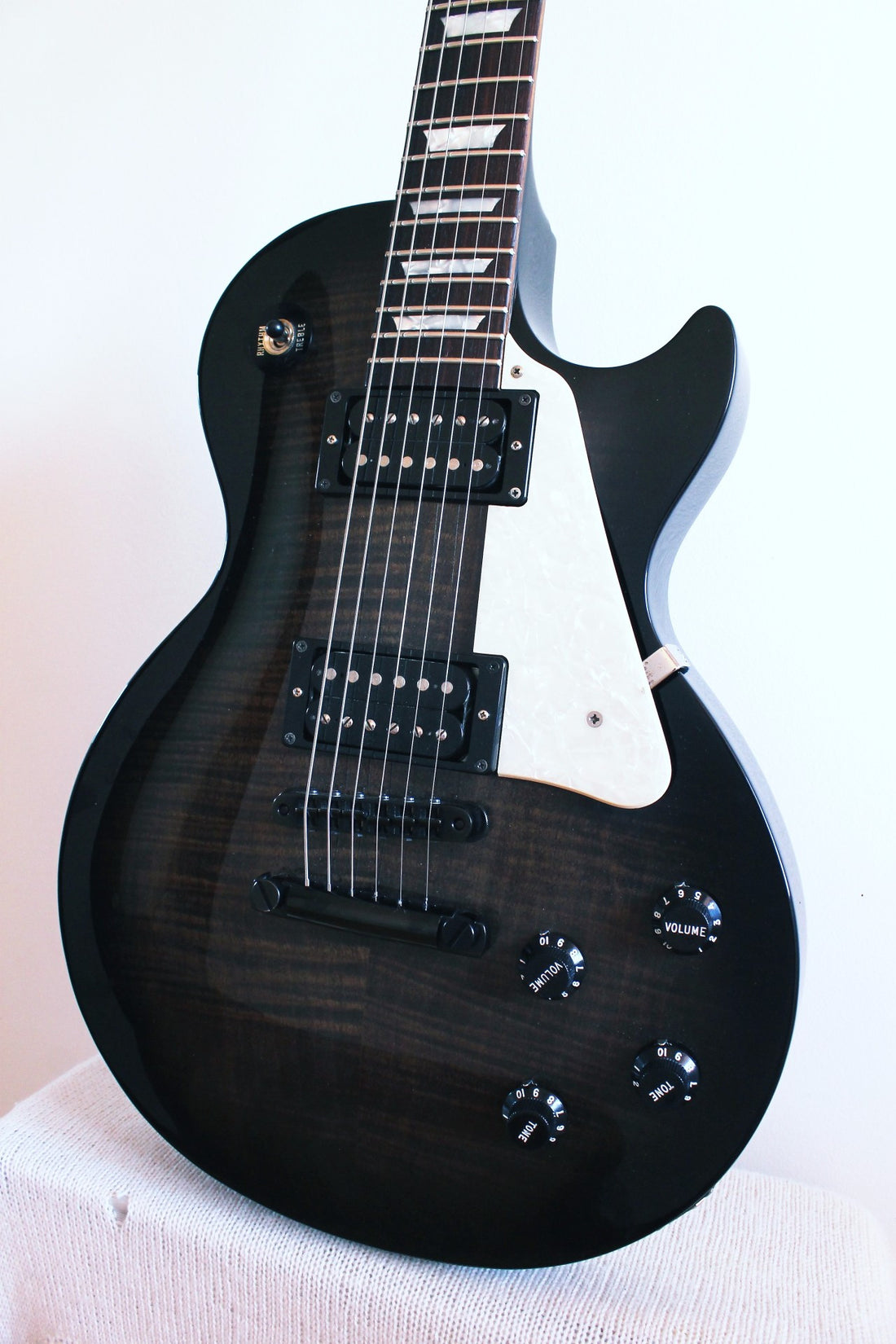 Used Bacchus Les Paul Joe Perry Signature Black Burst