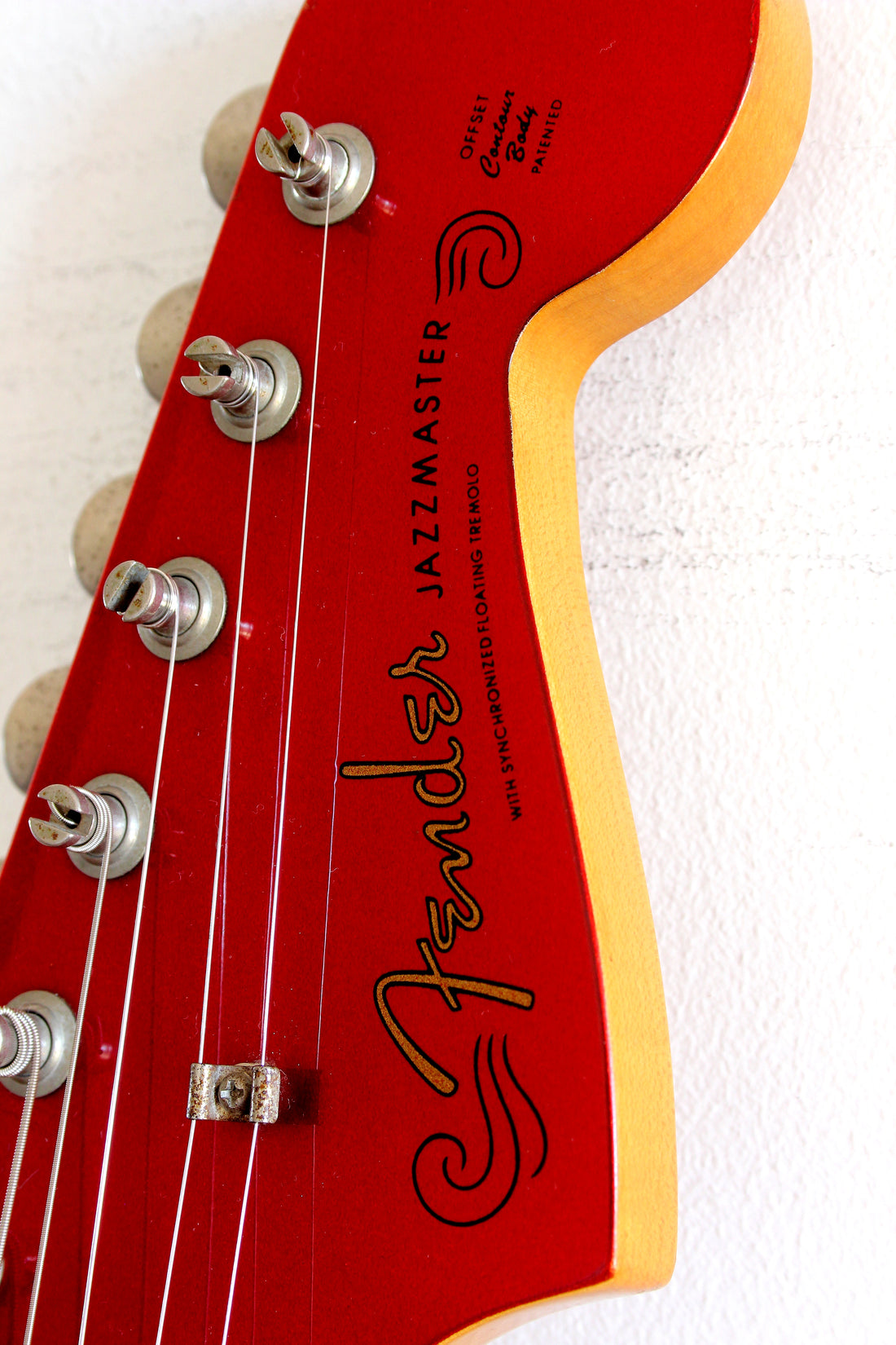 Used Fender Jazzmaster '66 Reissue Candy Apple Red