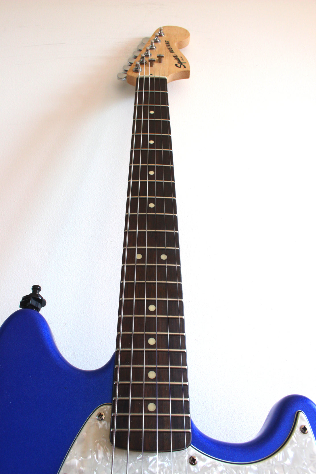 Used Squier Vintage Modified Mustang Competiton Blue Modded