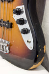 Fender Japan '62 Jazz Bass JB62-80 Fretless Sunburst 1993