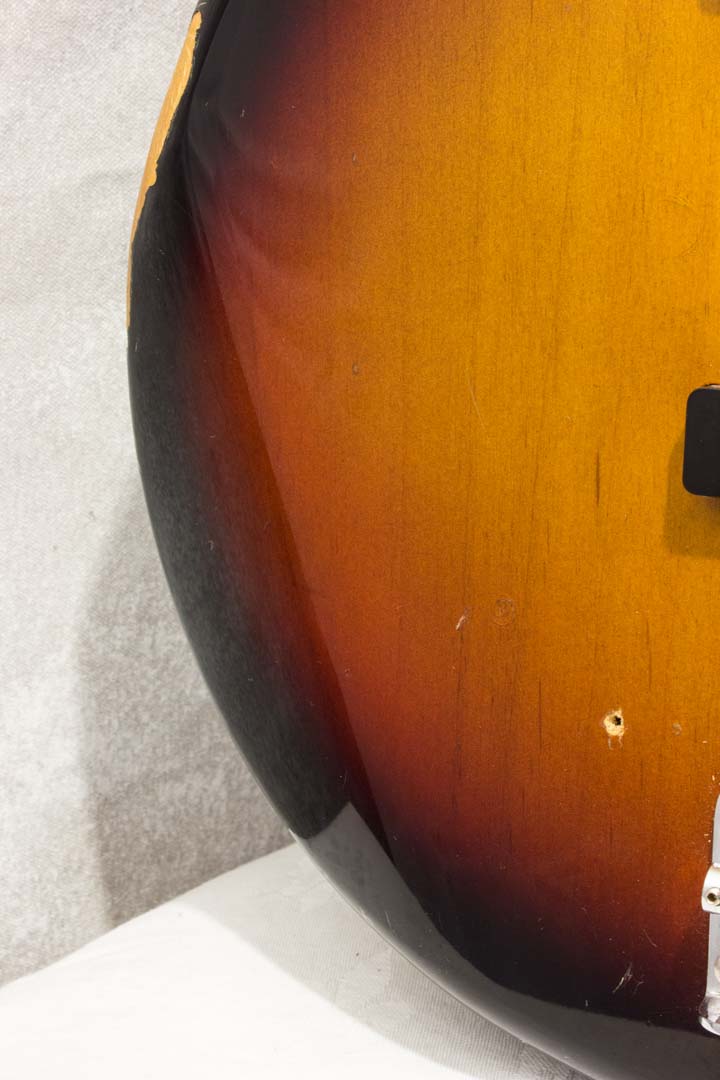 Fender Japan '62 Jazz Bass JB62-80 Fretless Sunburst 1993